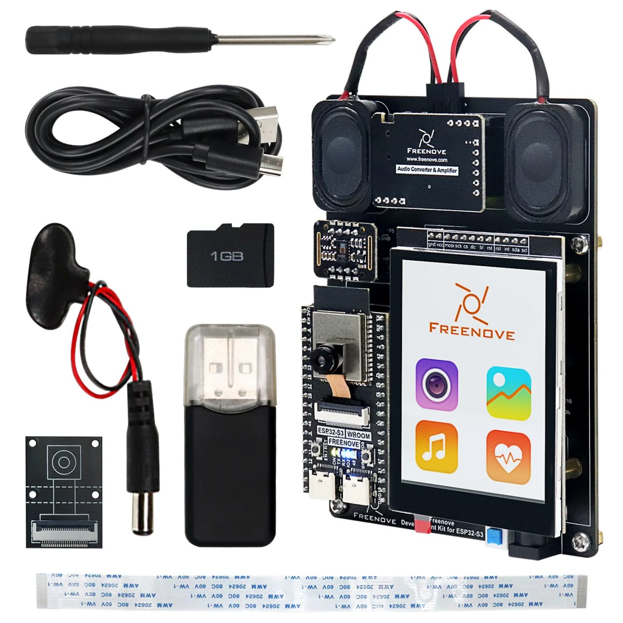 ESP32-S3 Development Kit for ESP32 S3 CAM Camera Wi-Fi Bluetooth